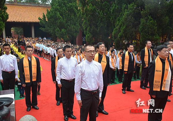 岳麓书院举办丙申年祭孔大典 纪念孔子诞辰2567周年